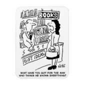 Magnet Flexible Librairie dans une librairie avec le client (Vertical)