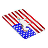 Magnet Flexible licorne patriotique (Côté Droit)