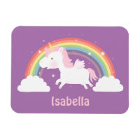 Licorne Volante Mignonne et Aimant Arc-en-Ciel pou