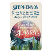 Magnet Flexible Lien pour la Dernière frontière Alaska Cruise Door (Vertical)