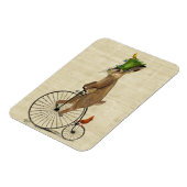 Magnet Flexible lièvre de mars sur Penny Farthing 3 (Côté Gauche)