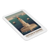Magnet Flexible Lighthouse of Alexandria 7 Wonders of the World (Côté Droit)