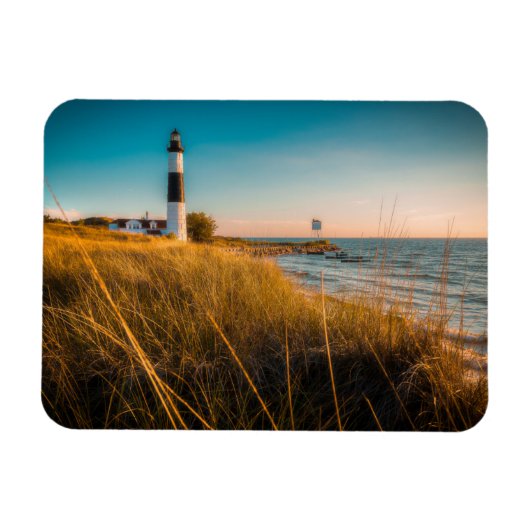 Magnet Flexible Lighthouses | Big Sable Lighthouse Ludington (Horizontal)