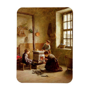 Magnet Flexible Lighting the Stove, 1886