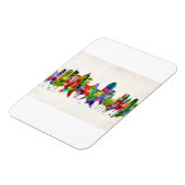 Magnet Flexible Ligne aérienne de Sacramento en Californie (Côté Gauche)