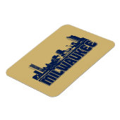 Magnet Flexible Ligne aérienne Milwaukee (Côté Gauche)