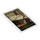 Magnet Flexible Ligne Ancre ~ Glasgow-New York (Côté Droit)