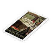 Magnet Flexible Ligne Ancre ~ Glasgow-New York (Côté Gauche)