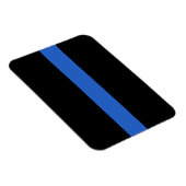 Magnet Flexible Ligne Bleue Mince Drapeau symbole de solidarité po (Côté Droit)