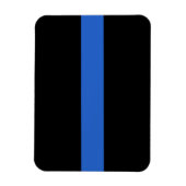 Magnet Flexible Ligne Bleue Mince Drapeau symbole de solidarité po (Vertical)