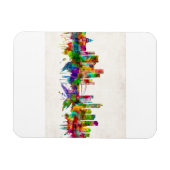 Magnet Flexible Ligne de Denver Colorado (Horizontal)