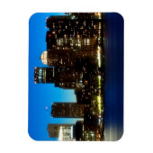 Magnet Flexible Ligne d'horizon de Boston avec lune (Vertical)