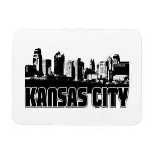 Magnet Flexible Ligne Skyline de Kansas City