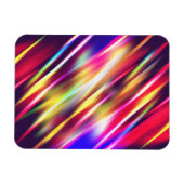 Magnet Flexible Lignes colorées abstraites (Horizontal)