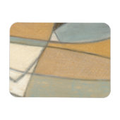 Magnet Flexible Lignes courbées et tons de terre coupés (Horizontal)