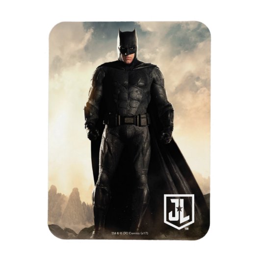 Magnet Flexible Ligue de Justice | Batman Sur Le Champ De Bataille (Vertical)