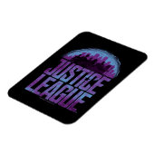 Magnet Flexible Ligue de Justice | Justice League City Silhouette (Côté Gauche)