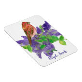 Magnet Flexible Lilacs à Finch violet Aquarelle Fleurs (Côté Droit)
