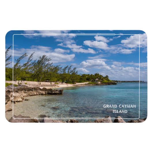 Magnet Flexible L'île de Grand Cayman (Horizontal)