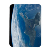 Magnet Flexible L'île du Nord de la Nouvelle-Zélande. (Vertical)