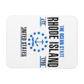 Magnet Flexible L'île Rhode (Horizontal)