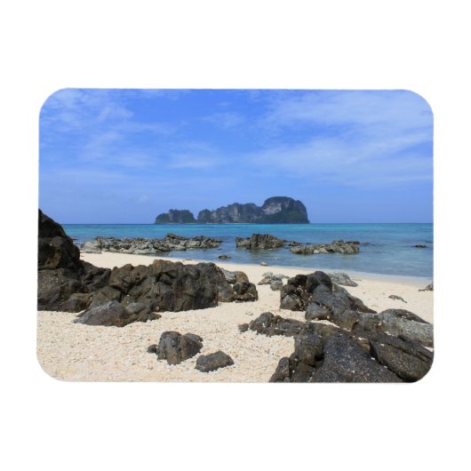 Magnet Flexible L'île tropicale (Horizontal)