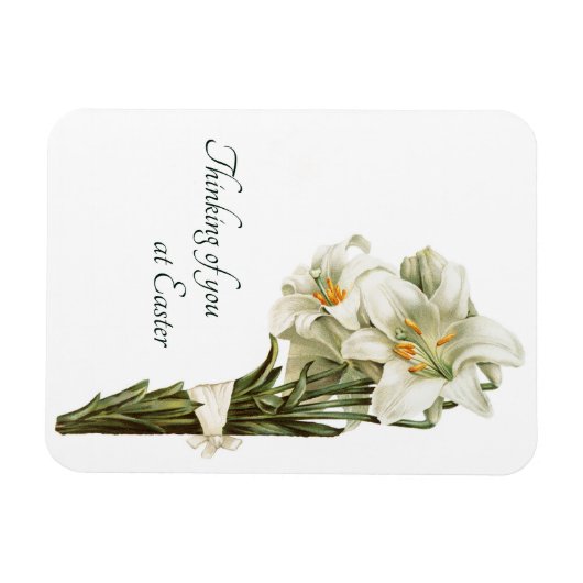 Magnet Flexible Liliers de Pâques (Horizontal)