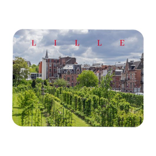 Magnet Flexible Lille Jardin d'arboriculture fruitière aimant (Horizontal)