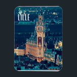 Magnet Flexible Lille Photo Vintage<br><div class="desc">Lille est une ville du nord de la France, préfecture du département du Nord et chef-lieu de la région Hauts-de-France. Avec 234 475 habitants intra-muros au dernier jardin en 2019, Lille est la dixième commune plus peuplée de France, mais aussi la principale commune de la Métropole européenne de Lille, qui...</div>