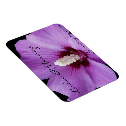 Magnet Flexible Lily violette vers le haut (Côté Droit)