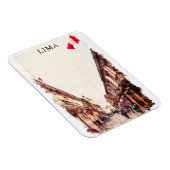 Magnet Flexible Lima Pérou Architecture Voyage (Côté Droit)