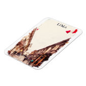 Magnet Flexible Lima Pérou Architecture Voyage (Côté Gauche)