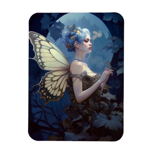 Magnet Flexible L'Imaginaire Fairy Bois Bleu (Vertical)