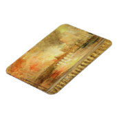 Magnet Flexible L'incendie des Chambres du Parlement, auparavant (Côté Gauche)