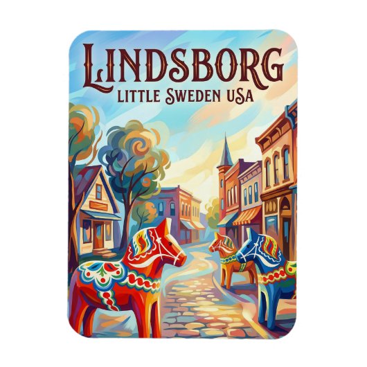 Magnet Flexible Lindsborg États-Unis (Vertical)