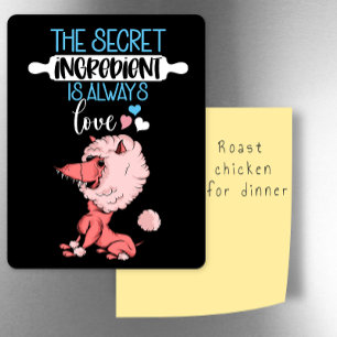 Magnet Flexible L'ingrédient secret est le frigo de Saint Valentin