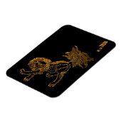 Magnet Flexible Lion chinois shishi (Côté Gauche)