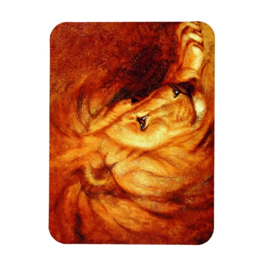 Magnet Flexible Lion de repos (Vertical)