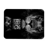 Magnet Flexible Lion Dream BIG Start Small (Horizontal)