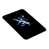 Magnet Flexible Lion écossais aux couleurs de St. Andrew (Côté Droit)