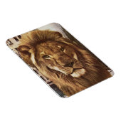 Magnet Flexible lion en ville (Côté Droit)