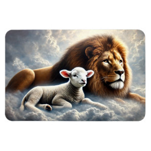Magnet Flexible Lion et agneau
