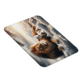 Magnet Flexible Lion et agneau (Côté Droit)