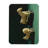 Magnet Flexible Lion et cheval en terre cuite, Mohenjodaro 2300-17 (Vertical)