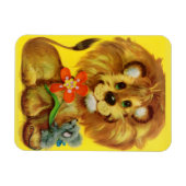 Magnet Flexible lion et souris (Horizontal)
