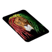 Magnet Flexible Lion Rastafari (Côté Droit)