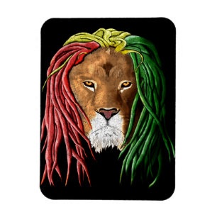 Magnet Flexible Lion Rastafari