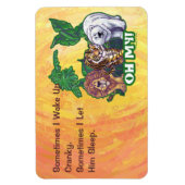 Magnet Flexible Lions Tiger Ours Oh Mon (Vertical)