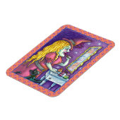 MAGNET FLEXIBLE LIPSTICK DE TÉMOIN, PARFUME & NAIL POLISH, FUNNY C (Côté Gauche)