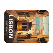 Magnet Flexible Lisbonne Portugal Voyages (Horizontal)